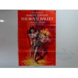 THE ROYAL BALLET (1960) - A UK one sheet film poster for the movie starring Margot Fonteyn -