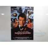 JAMES BOND : TOMORROW NEVER DIES (1997) - A pair of one sheet movie posters featuring PIERCE BROSNAN