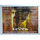 SEVEN (1995) - A UK Quad movie poster - folded (1 in lot)