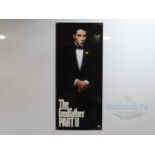 THE GODFATHER PART TWO (1974) - US Insert video poster - 1991 edition - beautiful portrait of
