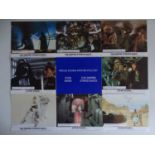 STAR WARS and THE EMPIRE STRIKES BACK - A set of 9 double feature stills set - includes rare title