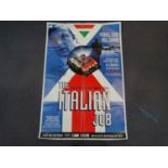 THE ITALIAN JOB (1969) (1999 re-release) - A 60" x 40" movie poster together with a mini poster -