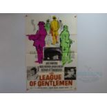 A pair of UK one sheet movie posters comprising THE LEAGUE OF GENTLEMEN (1960) and CAT AND MOUSE (