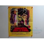 A pair of foreign movie posters comprising FRANKENSTEIN CREATED WOMAN (FRANKENSTEIN CREA LA FEMME)(