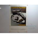 A group of three US one sheet movie posters comprising the titles THE GETAWAY (1972) ; THE