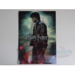 HARRY POTTER AND THE DEATHLY HALLOWS PART 2 (2011) - A portrait lenticular featuring Daniel