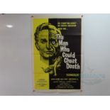 THE MAN WHO COULD CHEAT DEATH (1959) - A US one sheet movie poster (1 in lot)