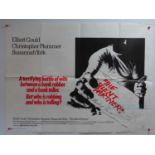 A group of 4 movie posters comprising 2 x UK Quad movie posters for THE SILENT PARTNER (1978); and