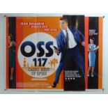 A group of 8 rolled UK Quad film posters comprising: OSS 117 (2006); FLAGS OF OUR FATHERS (2006) (