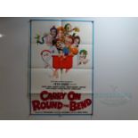 CARRY ON ROUND THE BEND (1971) - An international one sheet film poster - folded (1 in lot)