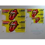 THE ROLLING STONES - A group of four posters/flyers of different sizes for the 'No Filter' tour (4