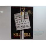 KILL BILL : VOL. 2 (2004) - A pair of US/International one sheet movie posters - both advance design