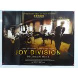 A pair of music documentary UK Quad film posters comprising: JOY DIVISION (2007) and STOP MAKING