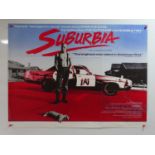 SUBURBIA (1984) - A UK Quad movie poster - rolled (1 in lot)