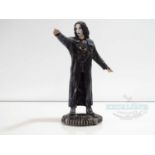 THE CROW (1994) - A unique handmade resin and metal sculpture of Brandon Lee as Eric Draven made