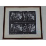 SEX PISTOLS (1977/78) - An uncut press agency photo sheets - features international agency -