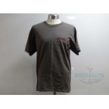 AVENGERS : AGE OF ULTRON (2015) - A production crew issued grey, stunt crew 'L' short sleeved t-