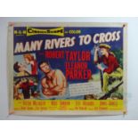 A group of 4 US half sheet posters comprising MANY RIVERS TO CROSS (1955); HIT THE DECK (1955); PONY