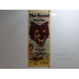 THE HOUND OF THE BASKERVILLES (1959) - A US Insert movie poster - folded (1 in lot)