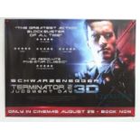 THE TERMINATOR (1984) - A UK Quad film poster together with a TERMINATOR 2 (1991) UK Quad movie