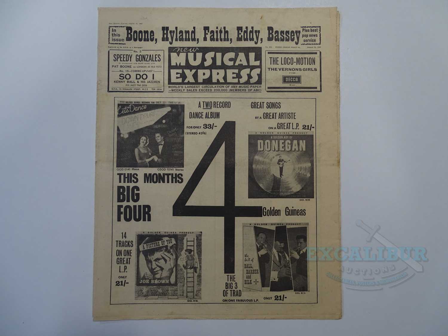 A group of 10 NEW MUSICAL EXPRESS magazines - No. 812 - No. 816, No. 809, No. 808 x 2, No. 804, - Image 3 of 11