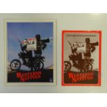 RESTLESS NATIVES (1985) - A campaign book and press flyer (2 in lot)