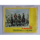 THE MAGNIFICENT SEVEN (1960) - A US lobby card #6 - the only card that shows all of the 'Seven' -