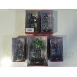 MARVEL - A group of 5 Eaglemoss figures comprising STAR-LORD, BLACK CAT, HULK, SHE-HULK and BLACK