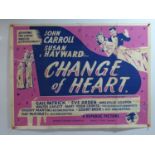 CHANGE OF HEART (US reissue title - original title HIT PARADE OF 1943 (1943)) - A UK Quad film