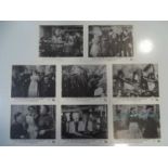 HOW GREEN WAS MY VALLEY (1941) - A set of 8 front of house cards - flat/unfolded (1 set in lot)