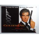 JAMES BOND : GOLDENEYE (1995) - A UK Quad film poster - first PIERCE BROSNAN poster - rolled (1 in