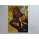 STAR WARS - A set of 4 x promotional character posters for CHEWBACCA, LUKE SKYWALKER, R2-D2 & C-3P0,