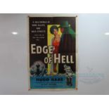 A group of 4 US one sheet film posters comprising the titles EDGE OF HELL (TENDER HEARTS (1953));