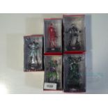 MARVEL - A group of 5 Eaglemoss figures comprising GREEN GOBLIN, HELA, DAREDEVIL, BLACK BOLT, and