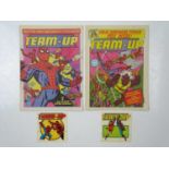 MARVEL TEAM-UP #1 & 2 (2 in Lot) - (1980 - MARVEL/BRITISH) - Dated 11th & 25th September - FREE