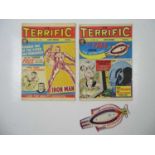 TERRIFIC #1 & 3 (2 in Lot) - (1967 - MARVEL/BRITISH) - Dated 15th & 29th April - FREE GIFT