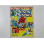 CAPTAIN BRITAIN #24 - (1977 - MARVEL/BRITISH) - Dated March 23rd - FREE GIFT INCLUDED - + Includes