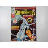THE SUPER-HEROES #1 - (1975 - MARVEL/BRITISH) - Dated March 8th - POSTER INCLUDED + Offered with its