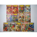 MIGHTY THOR LOT (13 in Lot) - (1968/71 - MARVEL - US Price & UK Price Variant) - Includes Issues #