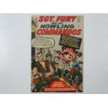 SGT. FURY AND HIS HOWLING COMMANDOS #1 - (1963 - MARVEL) First appearances of Sgt. Nick Fury and his