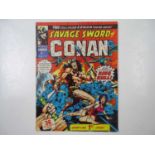 SAVAGE SWORD OF CONAN #1 - (1975 - MARVEL/BRITISH) - Dated March 8th - POSTER INCLUDED + Offered