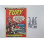 FURY #1 - (1977 - MARVEL/BRITISH) - Dated March 16th - FREE GIFT INCLUDED + Offered with its