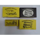 A group of VARNEY vintage white metal Transport Replicas and Black Country Models kits circa 1970s -