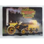 A HORNBY 3.5 inch scale live steam Stephenson's Rocket train set, appears complete in original box -