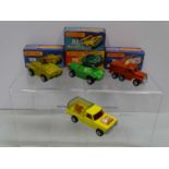A group of MATCHBOX Superfast Rola-matics cars comprising numbers 16, 28, 57 and 73 - G/VG in G