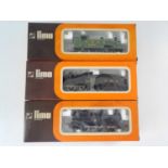 A group of LIMA HO gauge British outline steam locomotives in BR, LMS and LNER liveries - G/VG in