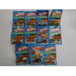 A group of MATTEL Hot Wheels mostly Flying Colors examples - circa 1970s - all sealed on original