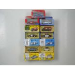 A mixed group of diecast cars together with a lorry by VANGUARDS - VG/E in G/VG boxes (8)