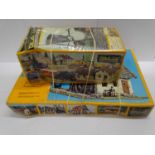 A pair of POLA for LGB G scale plastic construction kits comprising a 922 Water Tower and a 935