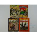 MIXED WAR LOT (4 in Lot) - (1952/1965 - WARREN/DC) - Includes BLAZING COMBAT MAGAZINE #1 & 2 + ALL